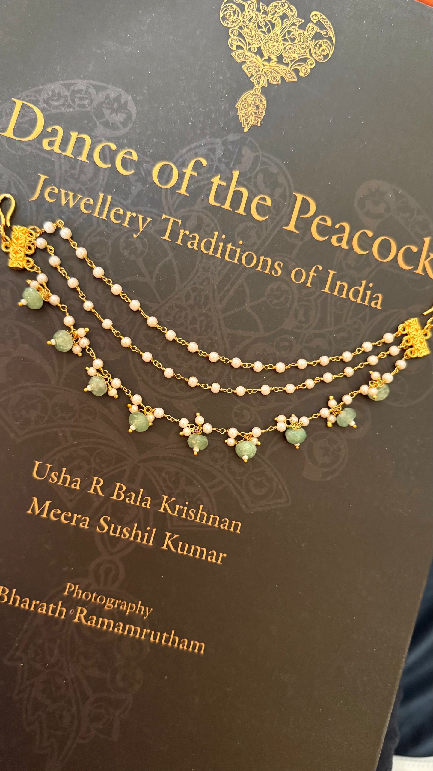 Three layer mint ear chain