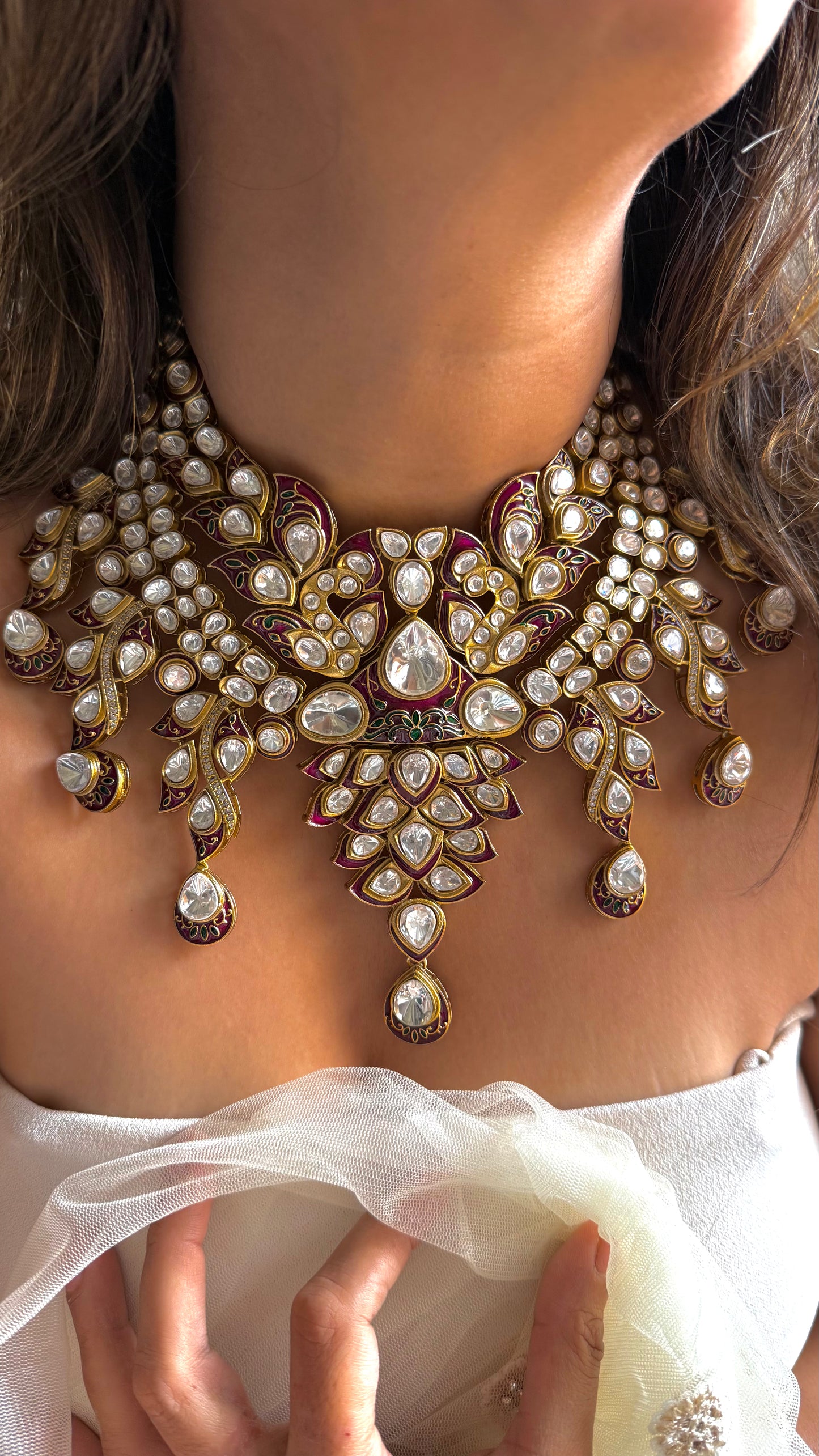 Amrapali inspired Handmade Statement Necklace