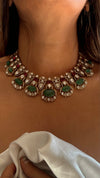 Bridal Asia Moissanite collar necklace