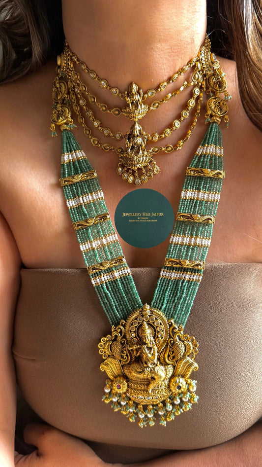 Lord Krishna & Goddess Lakshmi inspired Temple combo
