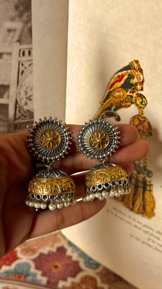 Khasi floral tribal earrings