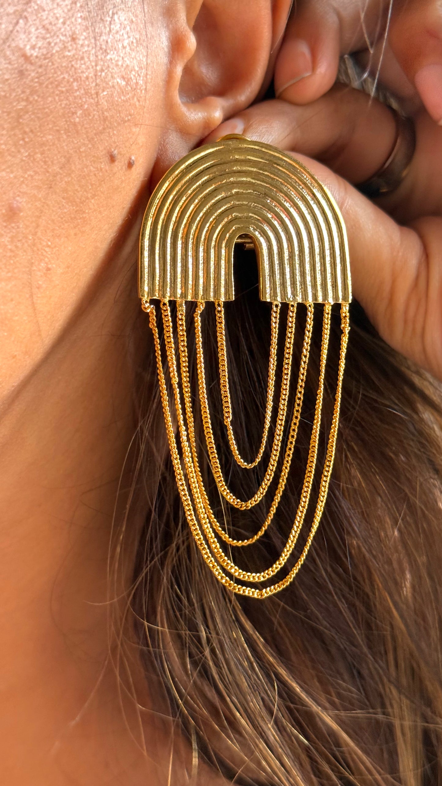 24kt Dubai Gold inspired curtain danglers