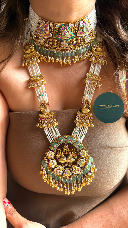 Lotus & Parcock inlay rajwada combo
