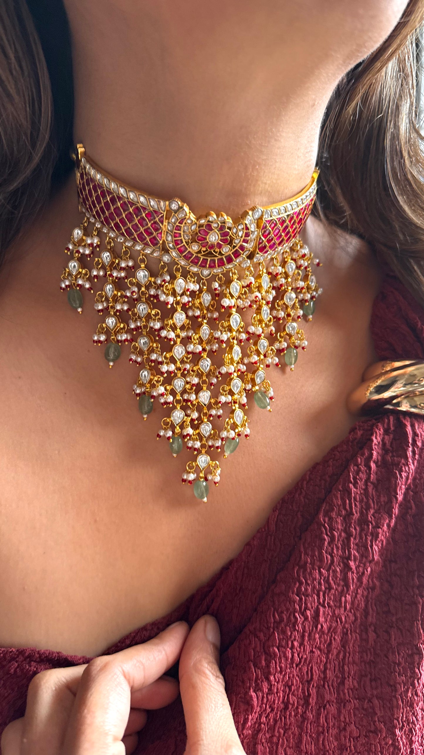 Paach Heritage Chandni Aad with waterfall design