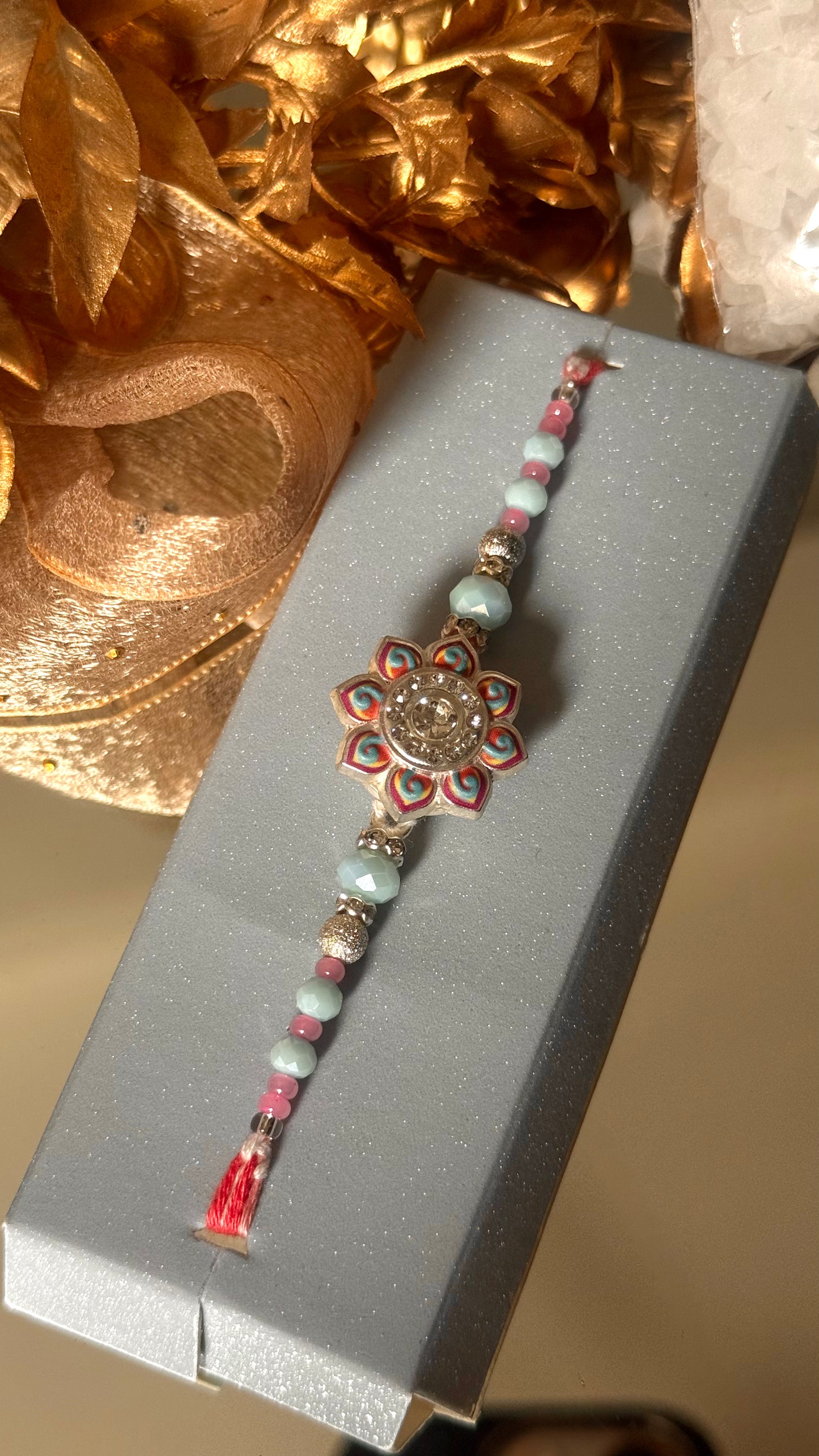 Nakshi Chakra fidget spinner Rakhi