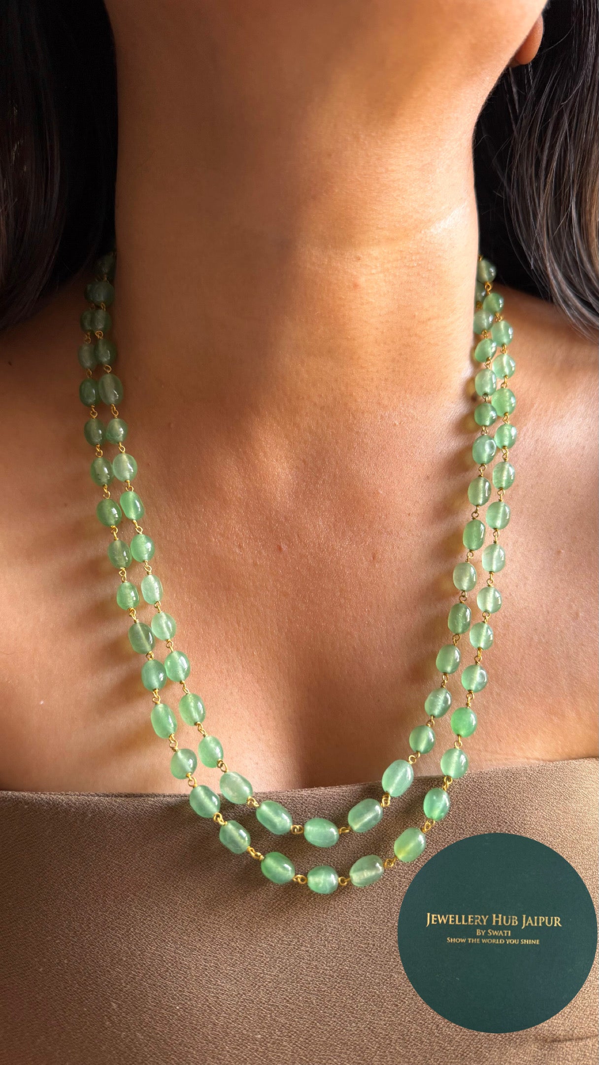 Dual layer mint string