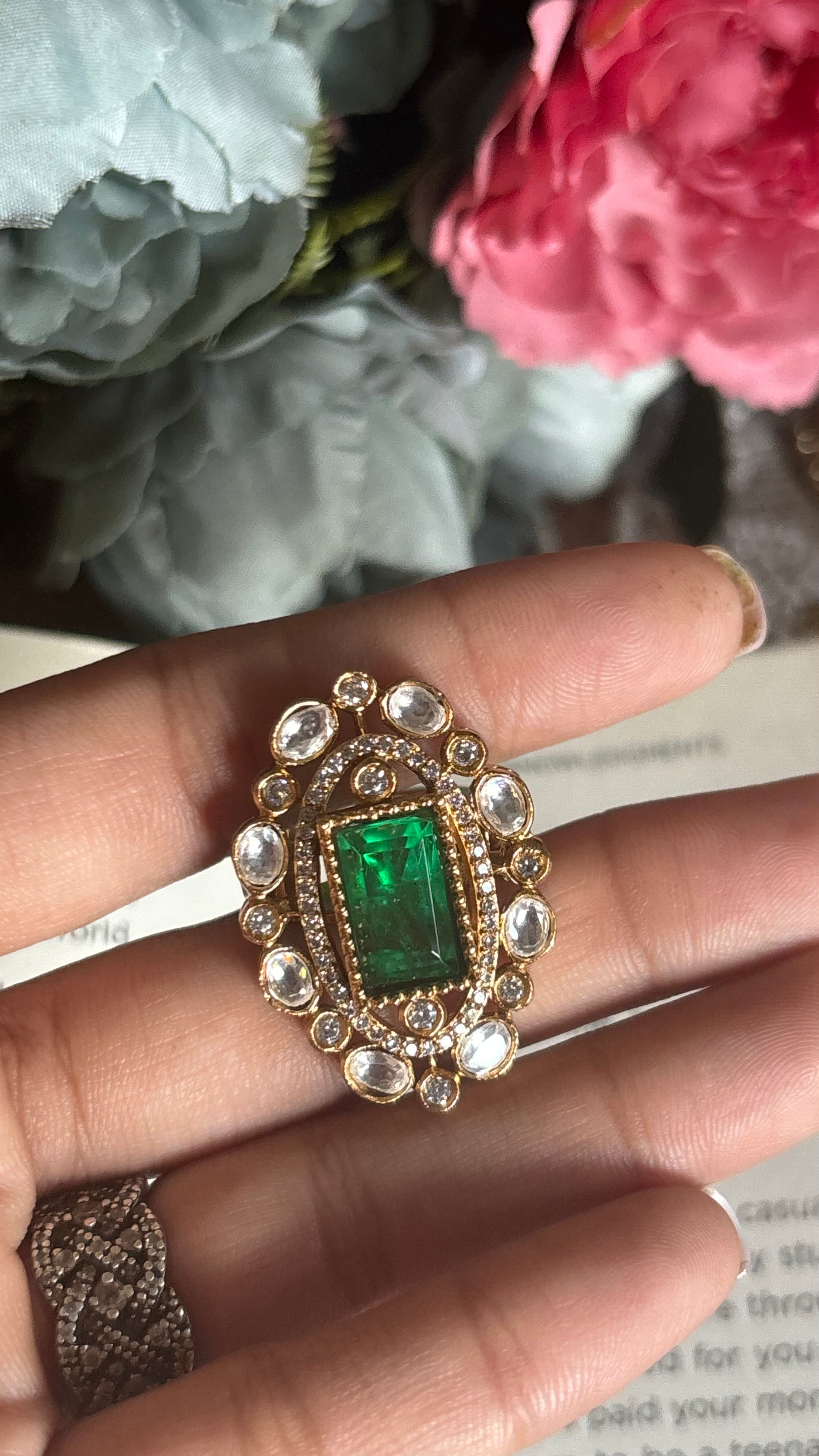 Emerald ring