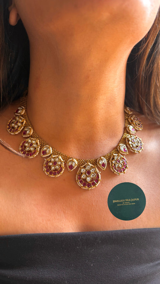 Sabya inspired minimal ruby set