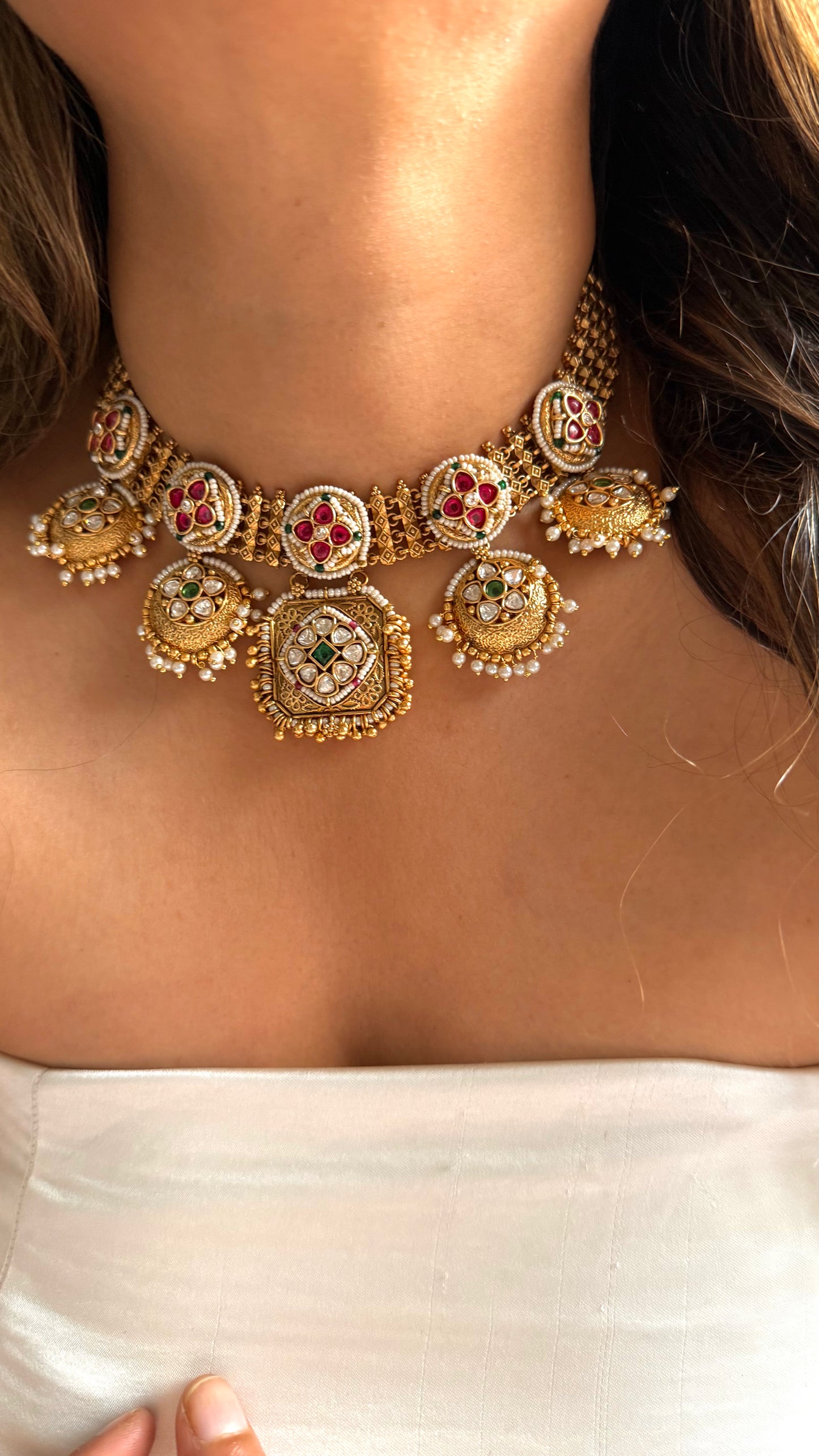 Rajwada Pachi necklace