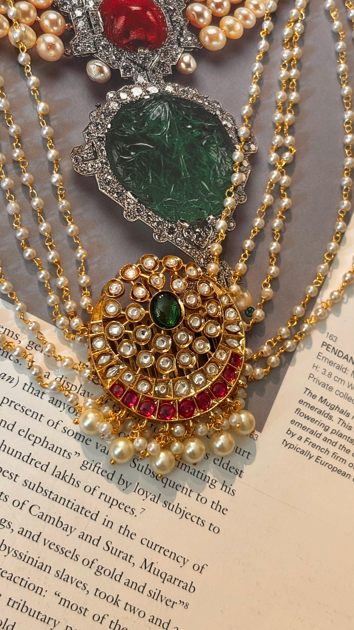 Rajwada hair brooch