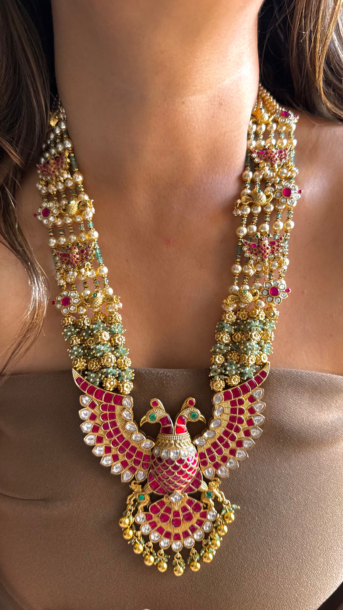 Amrapali Inspired Heritage Necklace