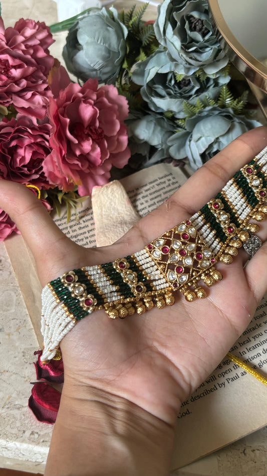 Minimalist Rajwada necklace
