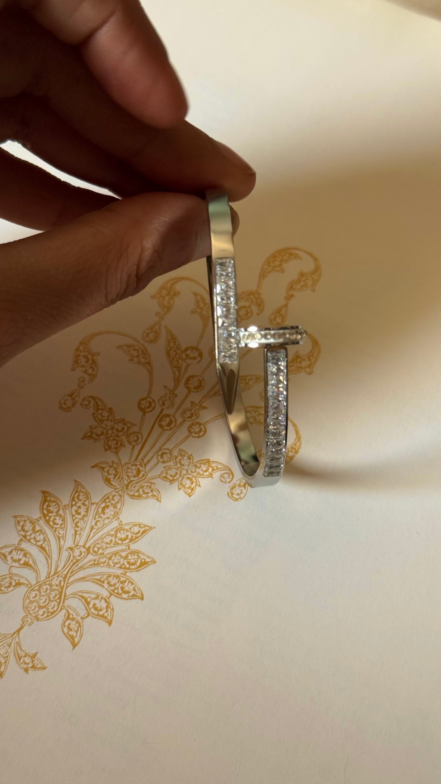 Diamond designer cocktail bracelet
