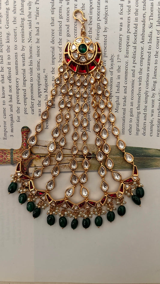 Heritage Ruby &Emerald drop paasa