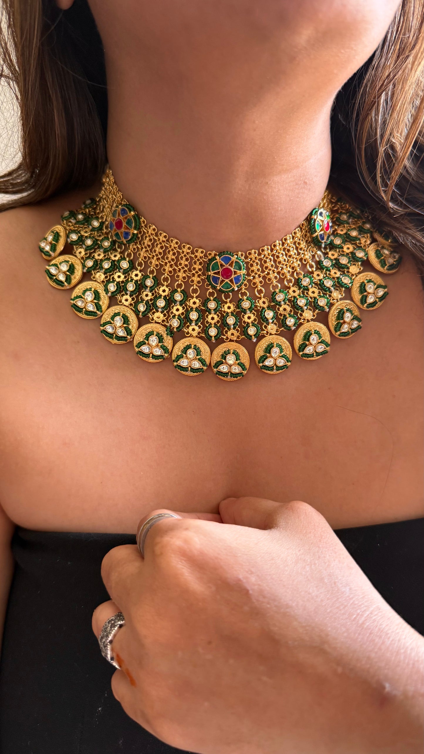 Heritage real Pachi Nakashi necklace