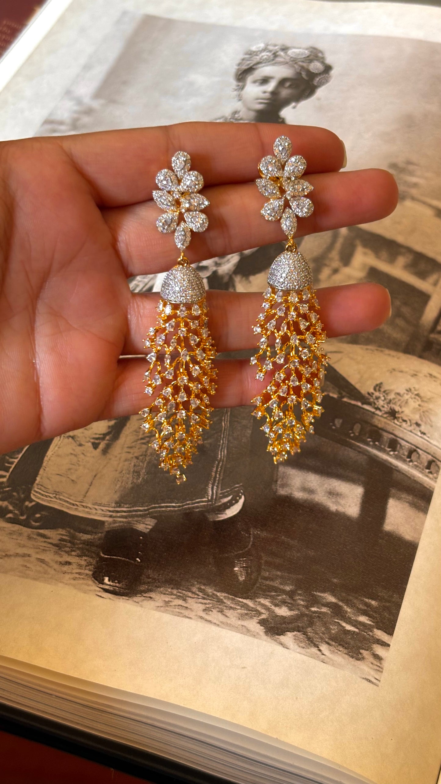 CZ diamond GJ Polish danglers