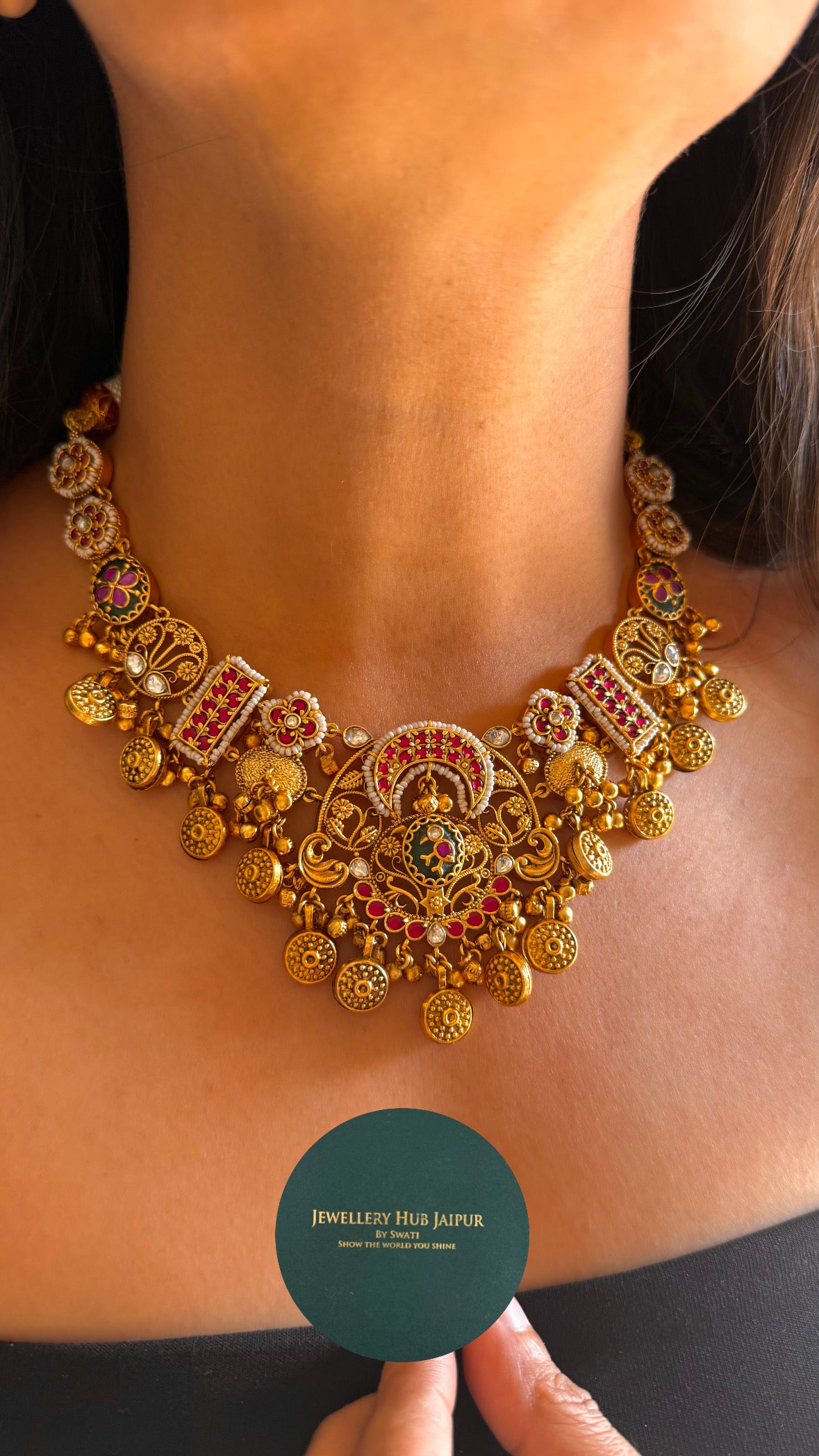 Royal rajawada collar set