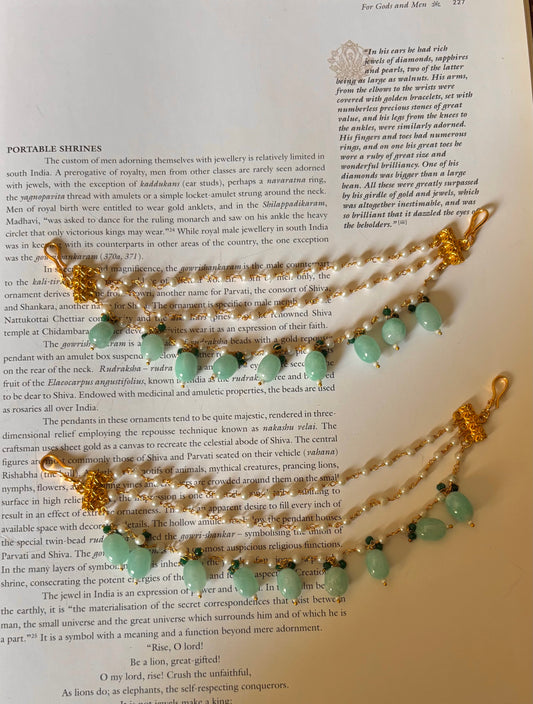 Mint 3 layer with emerald kaanchain