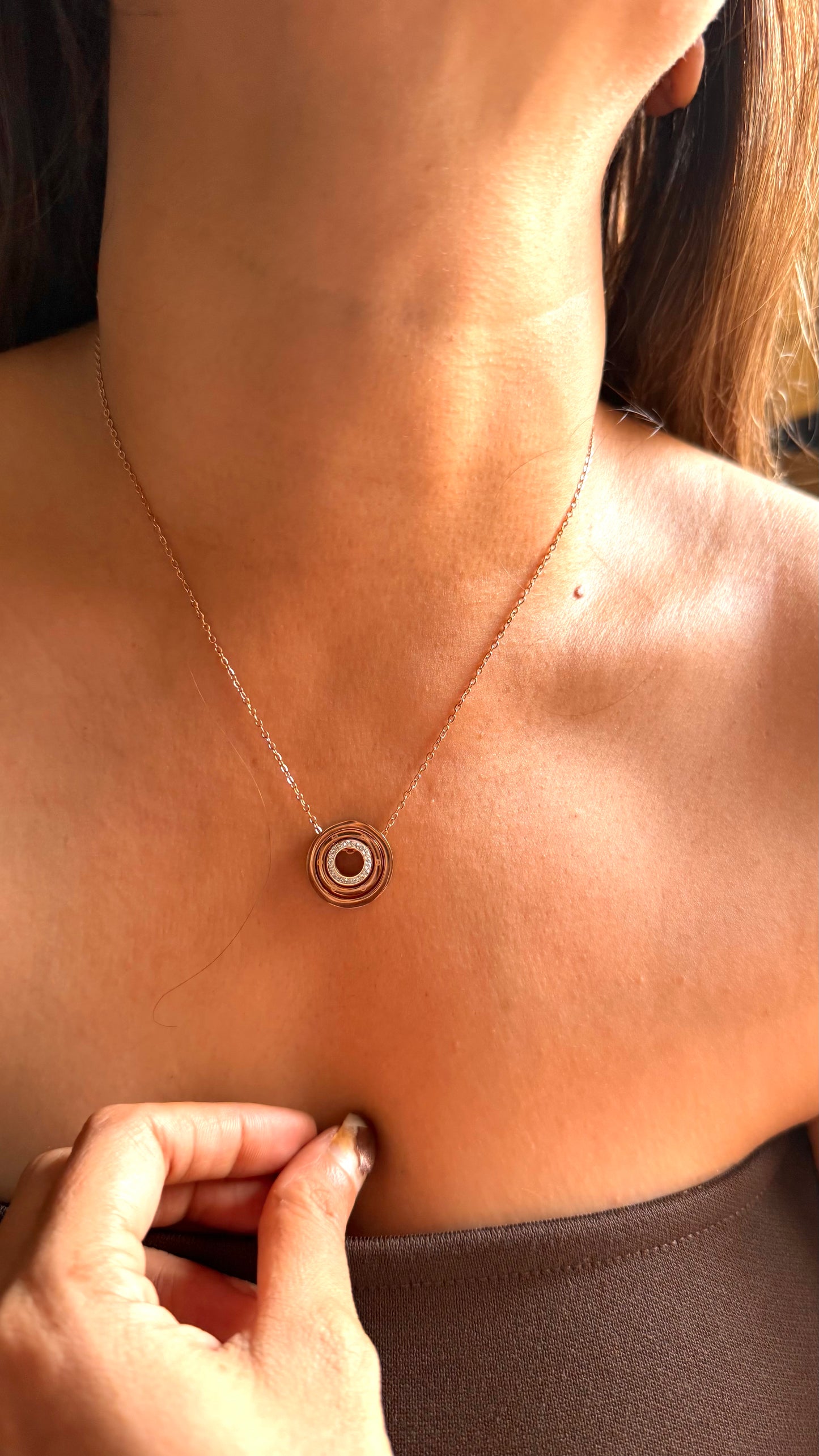 Minimal double circle set