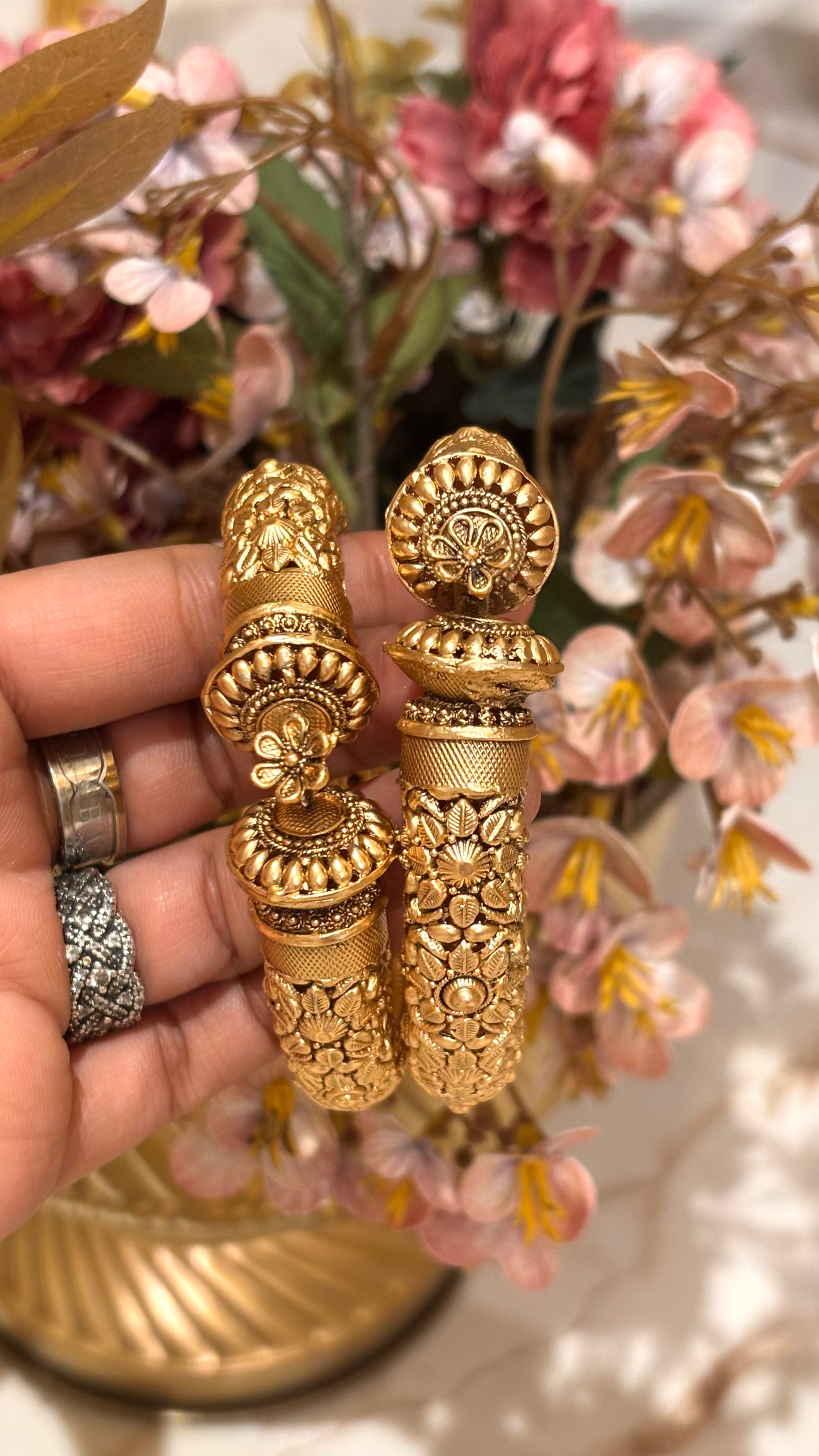 Floral  Nakshi rajwada bangle