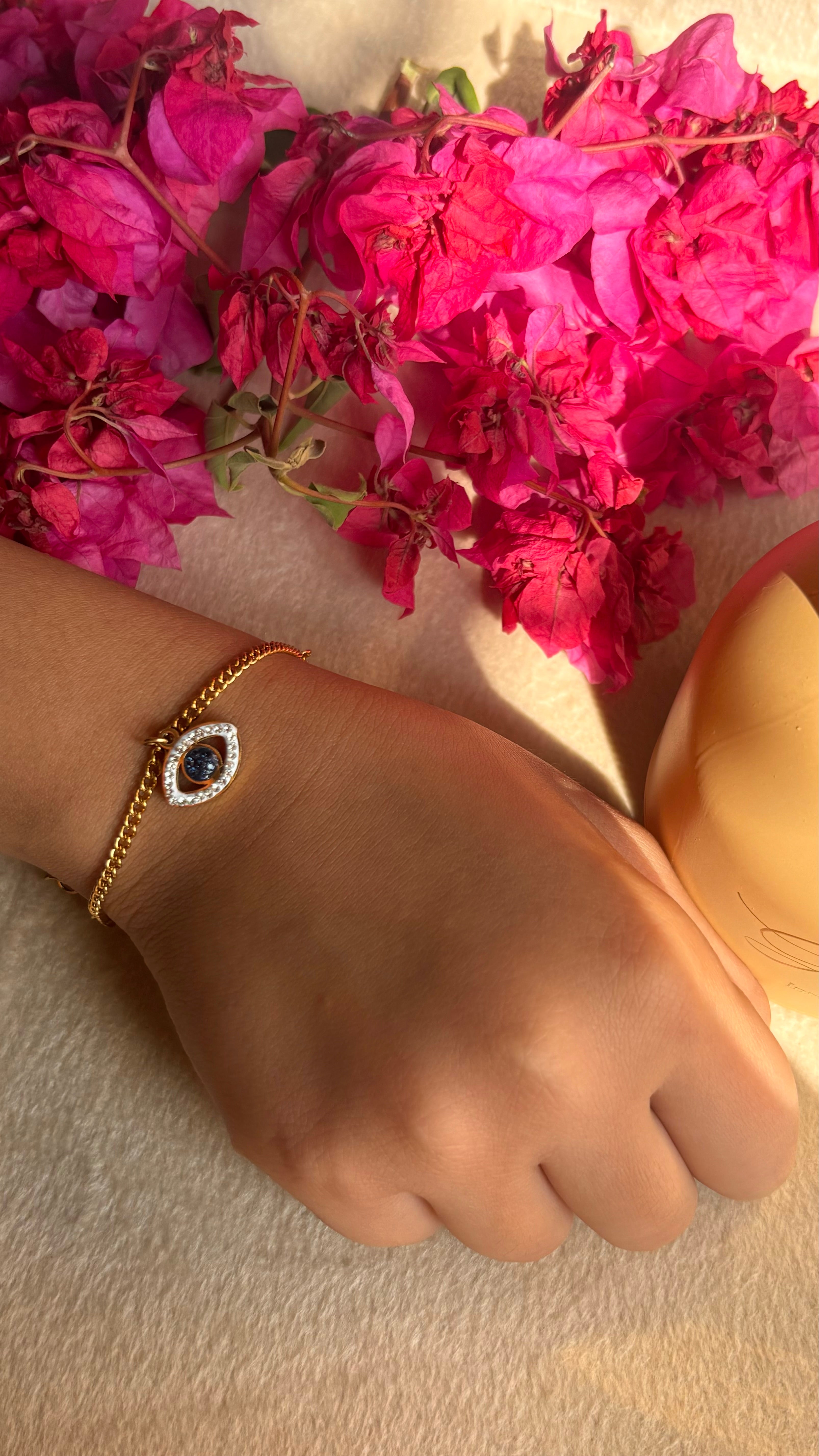 Evil eye bracelet