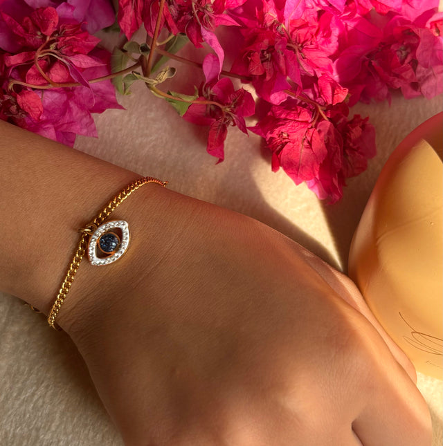 Evil eye bracelet