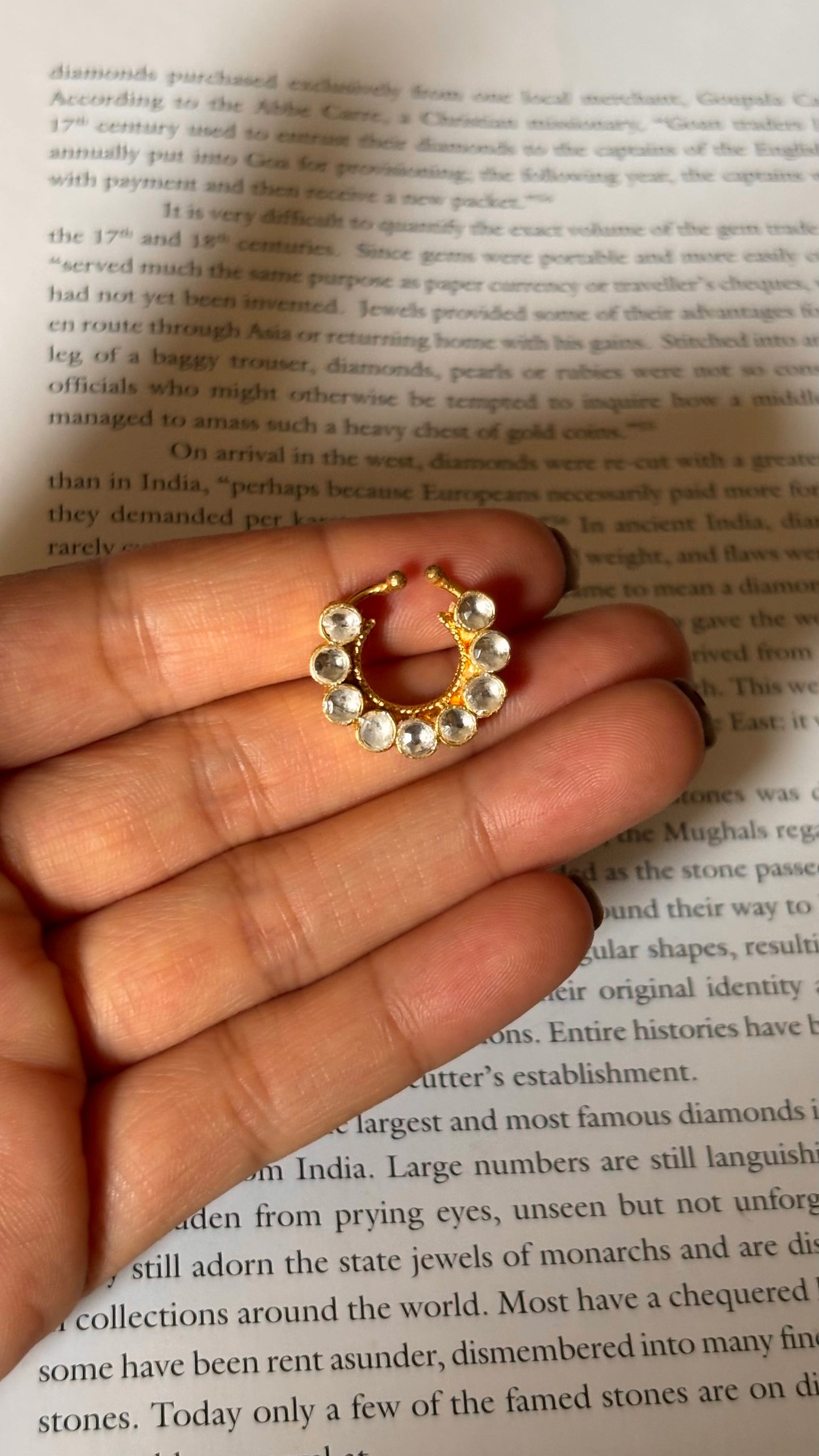 Paachi kundan mini Nath