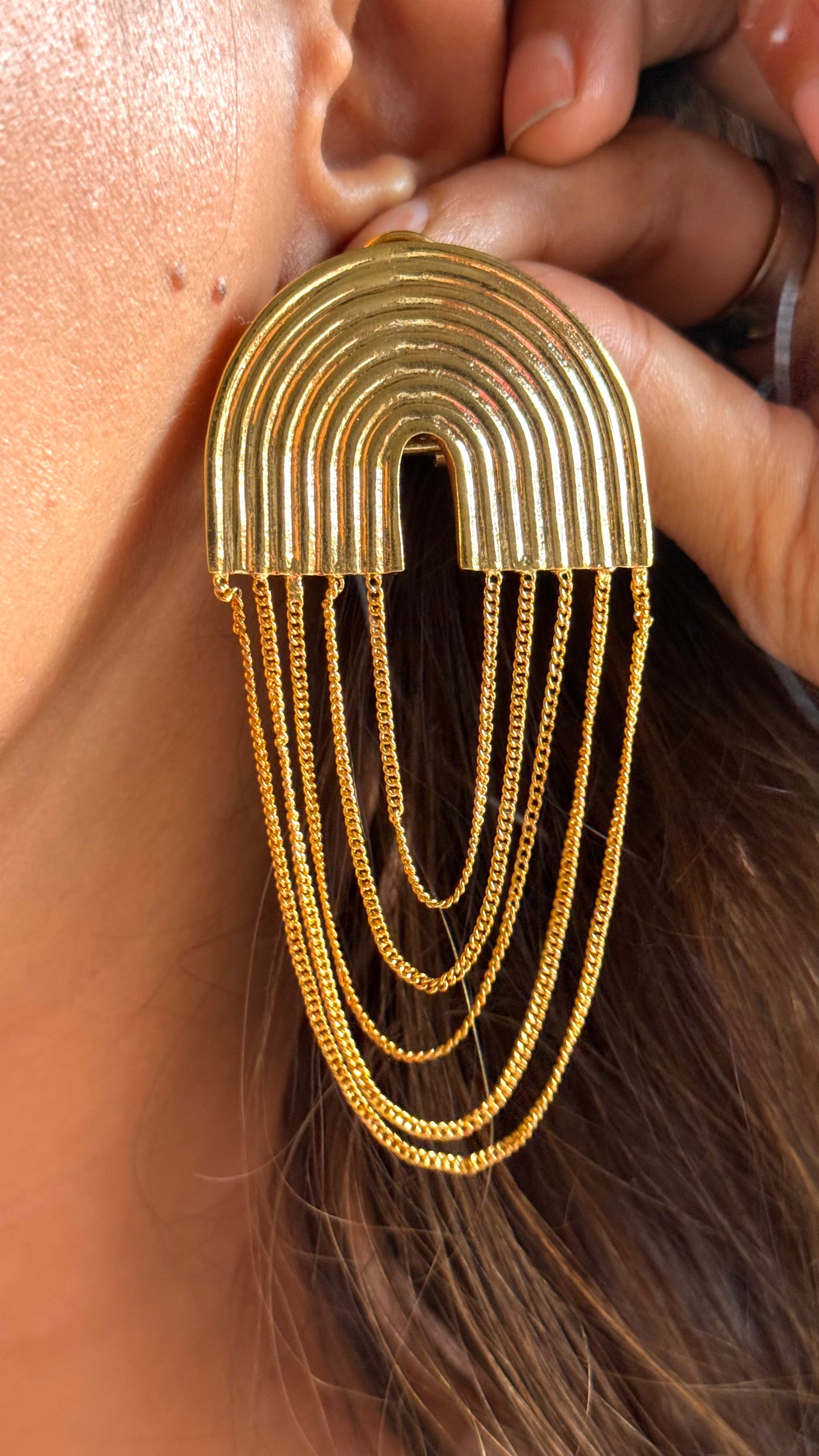 24kt Dubai Gold inspired curtain danglers