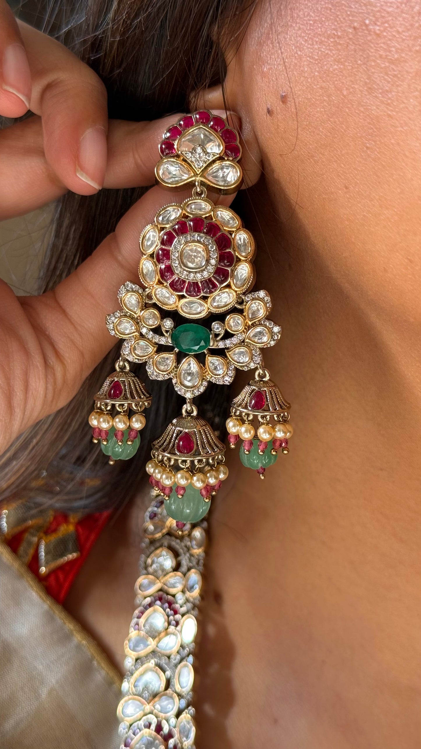 Ruby & Mint heritage Rani haar