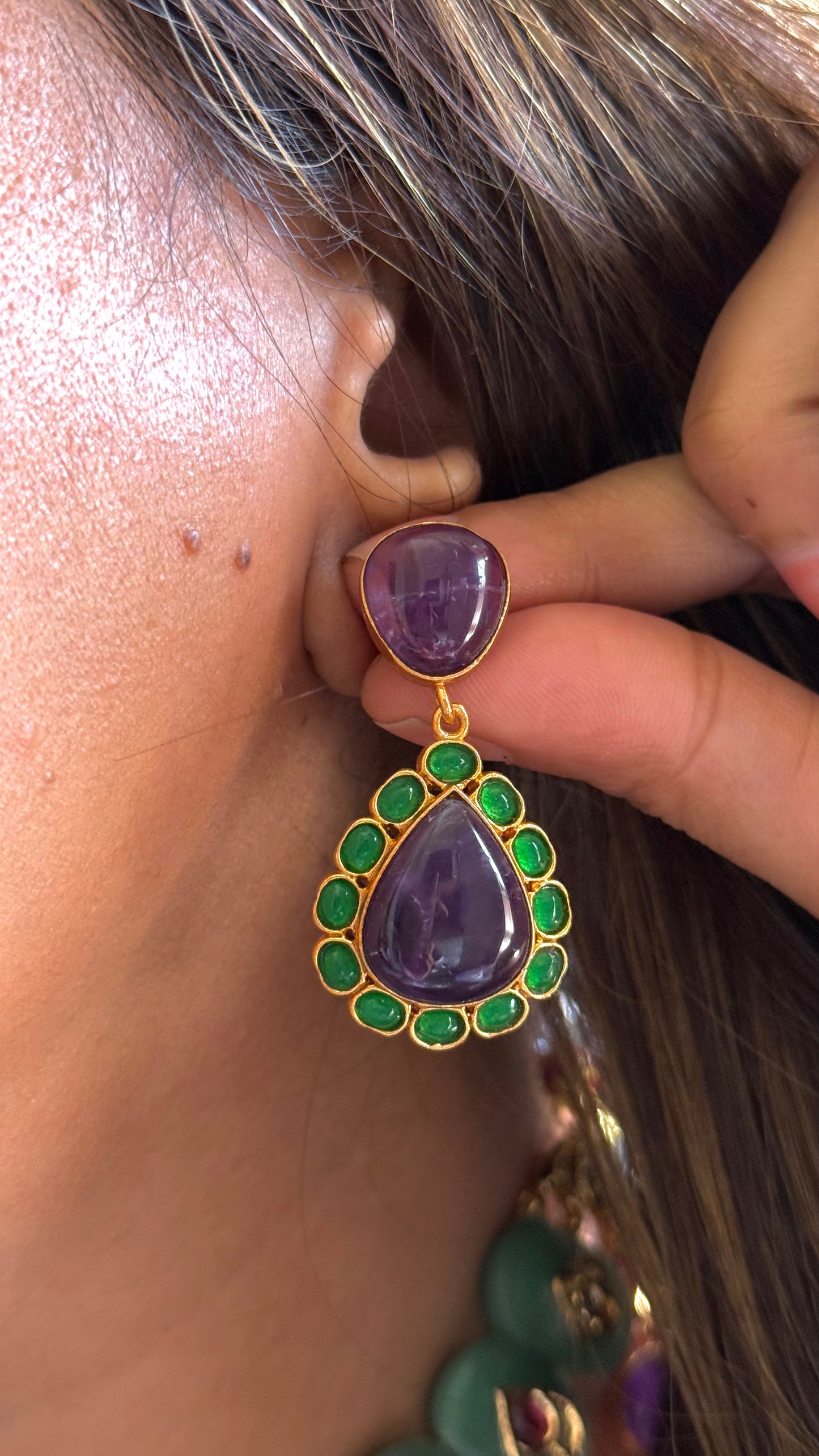 Tanzanite & Mint designer Combo