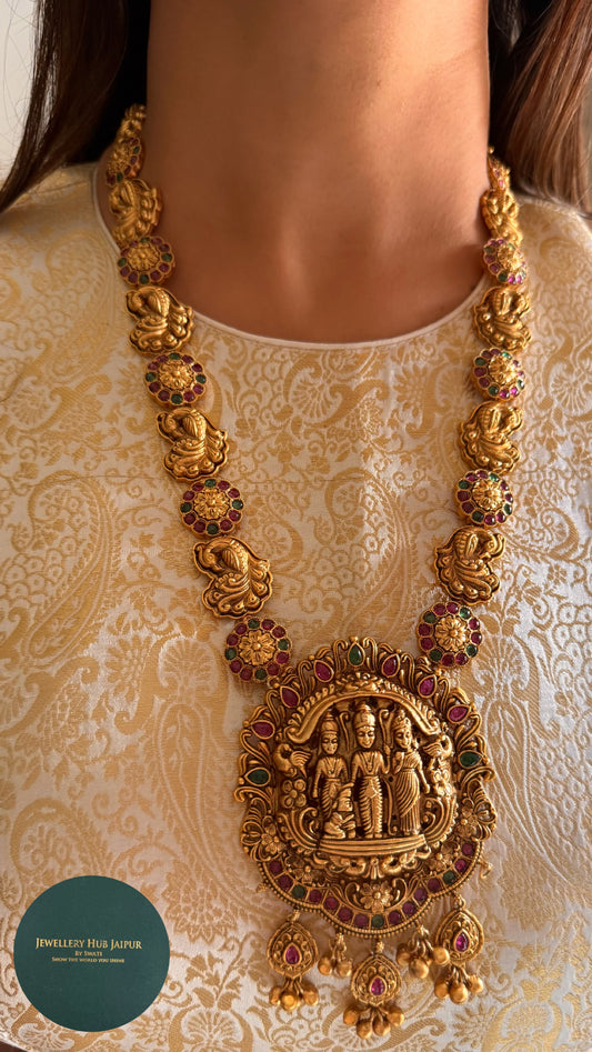 Ram durbar long necklace