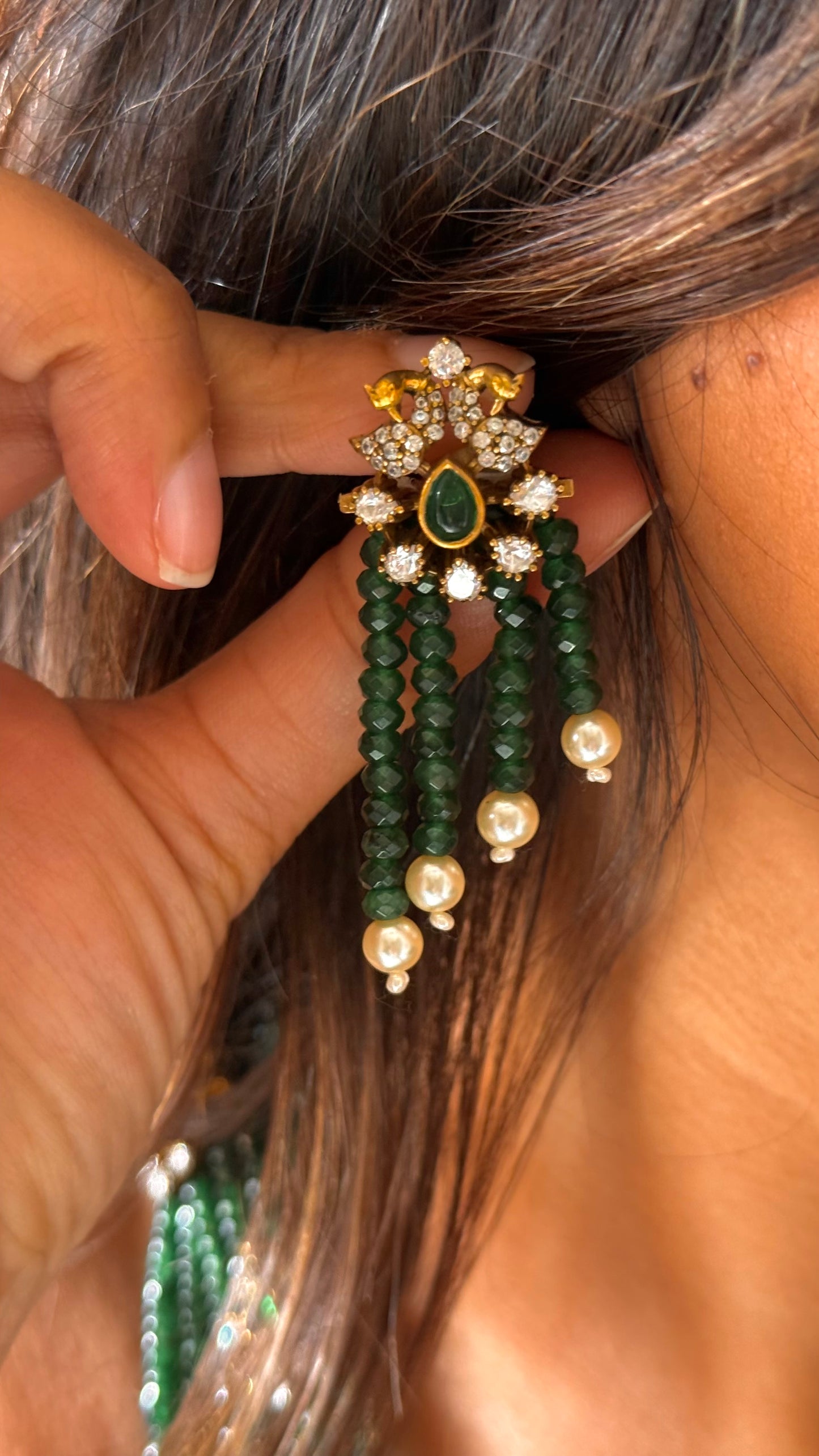 Emerald Victorian 5 layer string