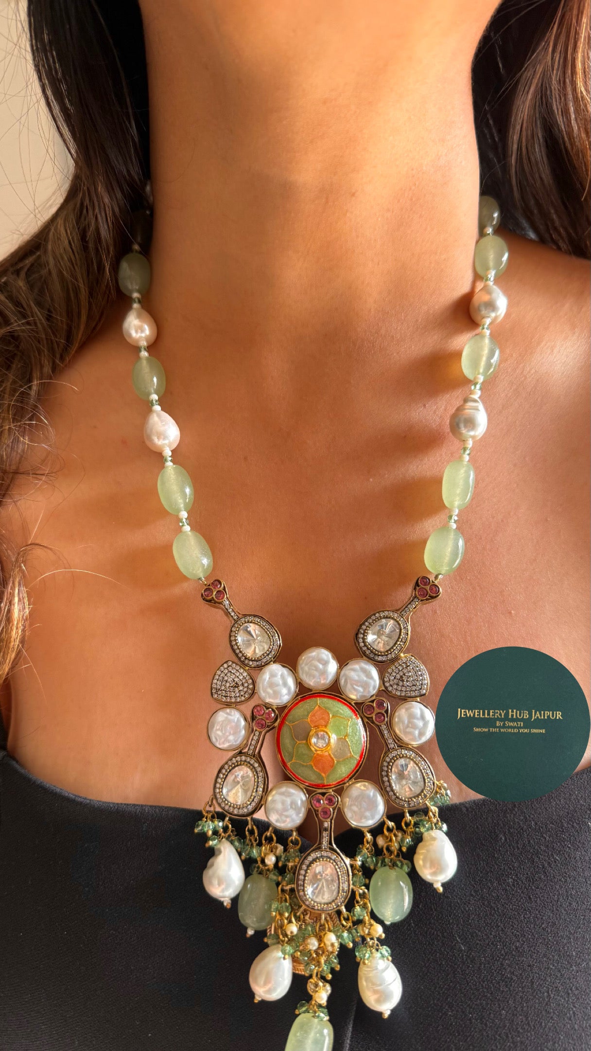 Rajwada long necklace