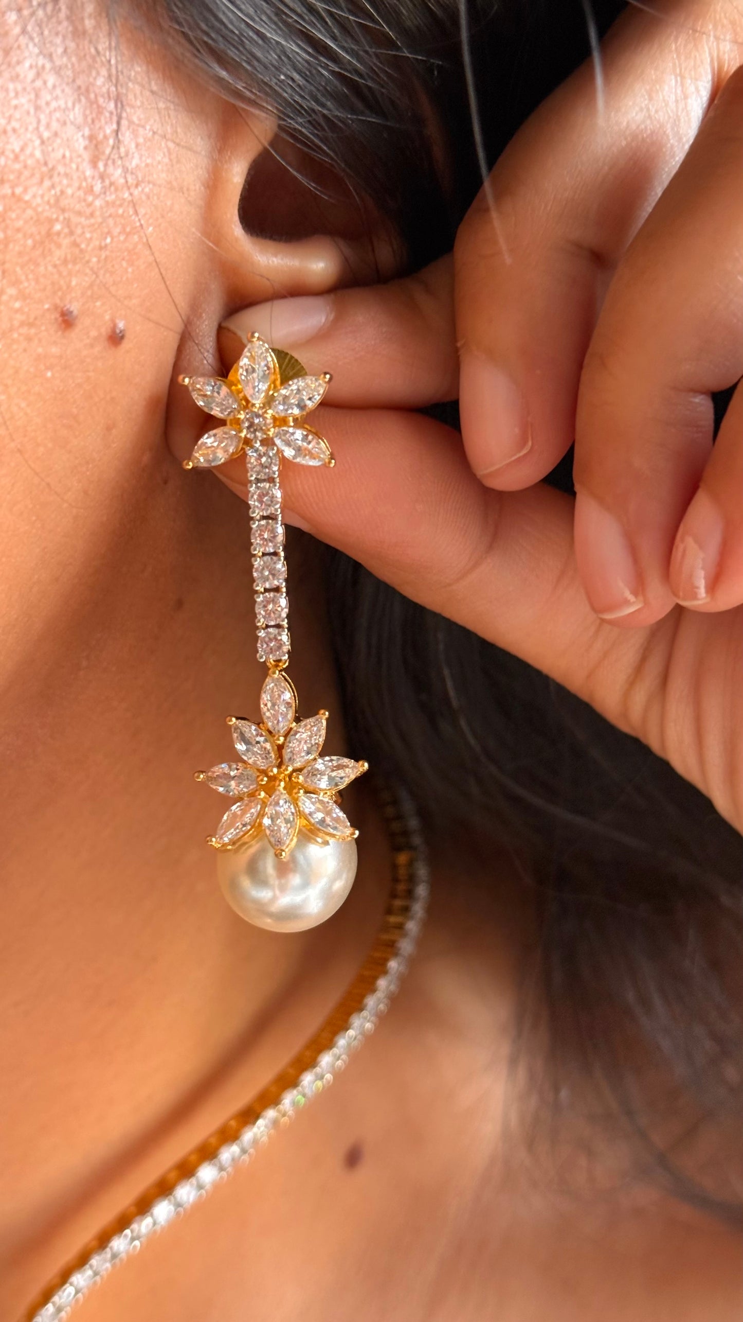 Astra shine cz diamond necklace