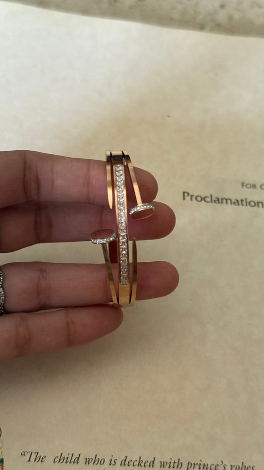 Designer cocktail diamond bracelet