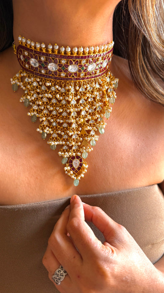 Ruby uncut polki heritage Aad
