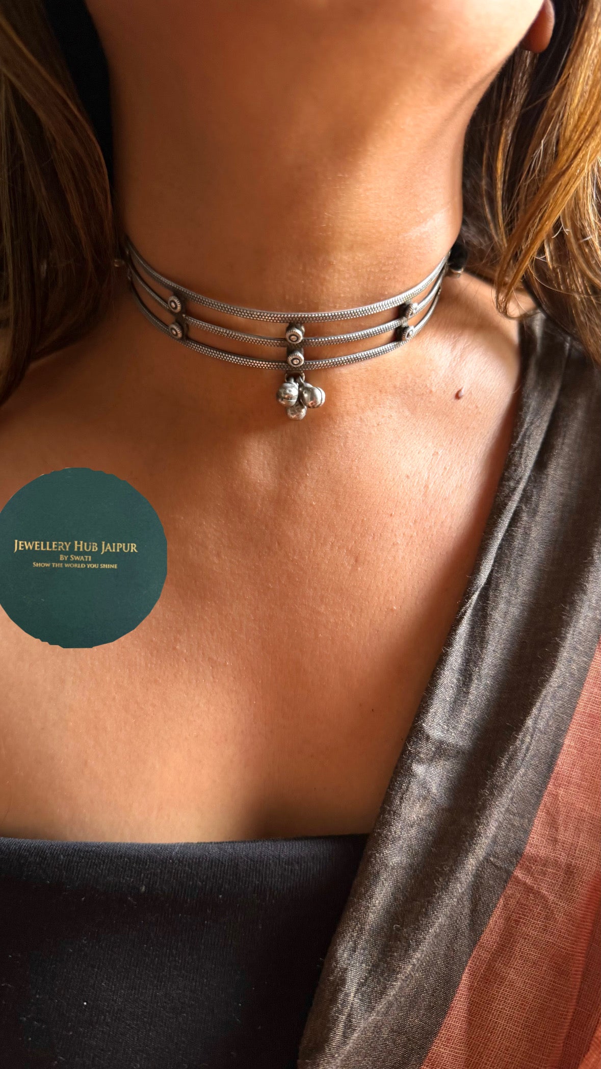 Minimalist Bhil Tribal Choker