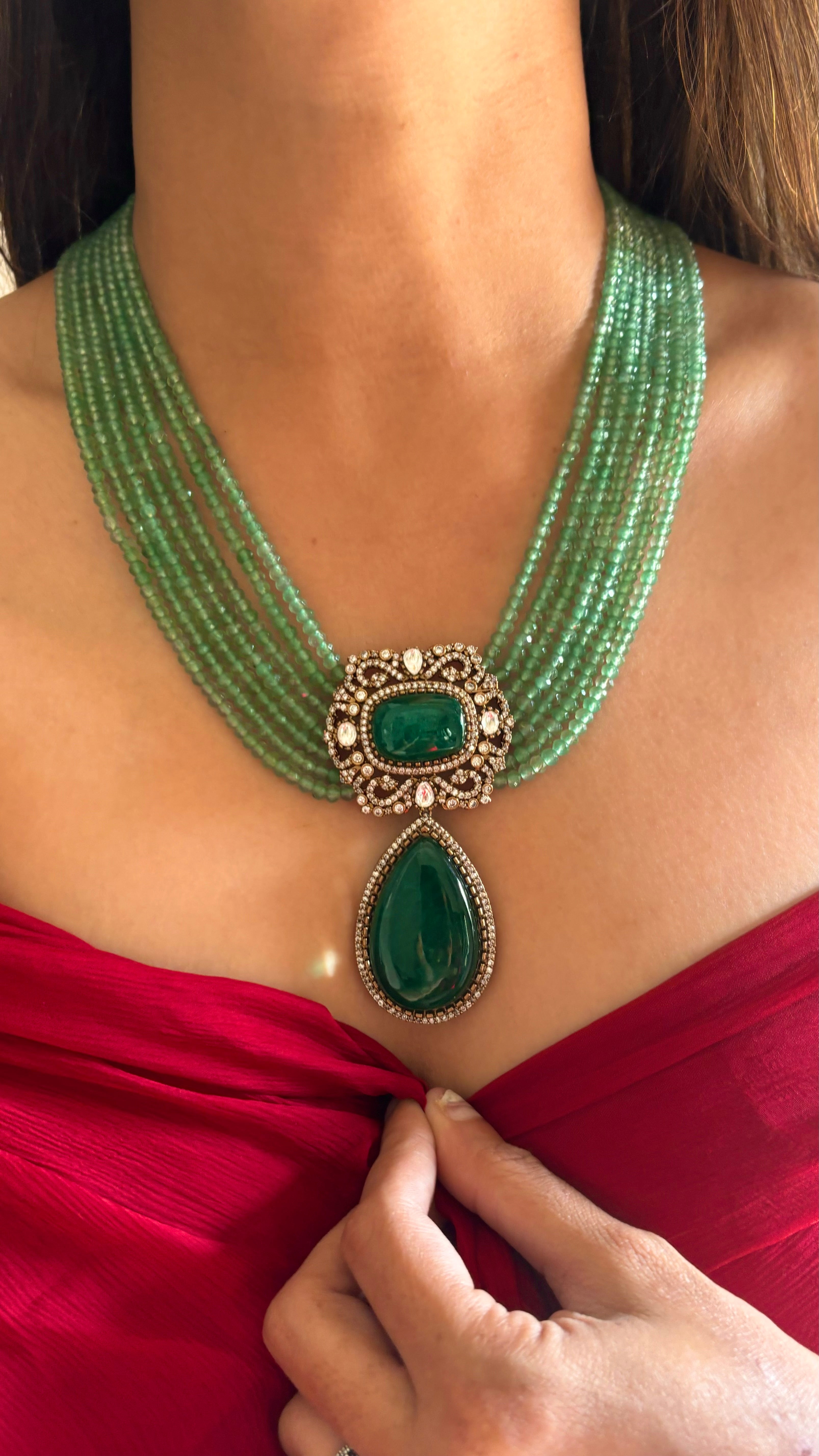 Panna heritage necklace