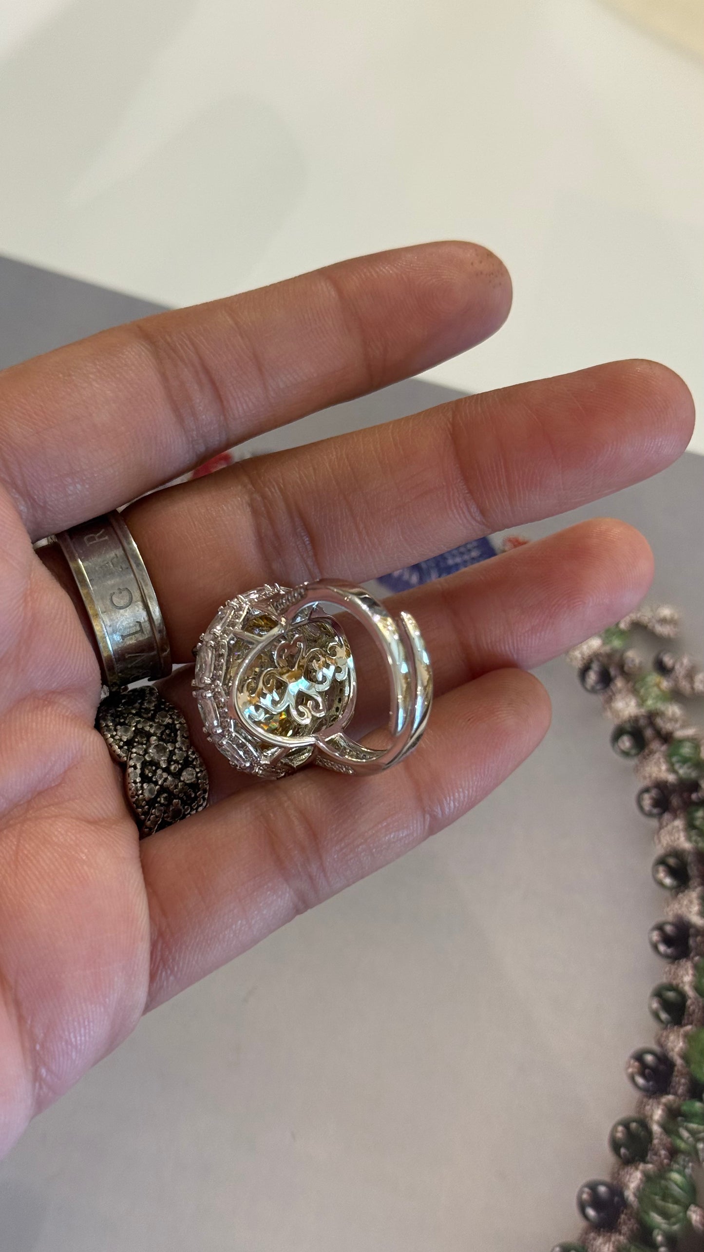 Citrine Cocktail Ring