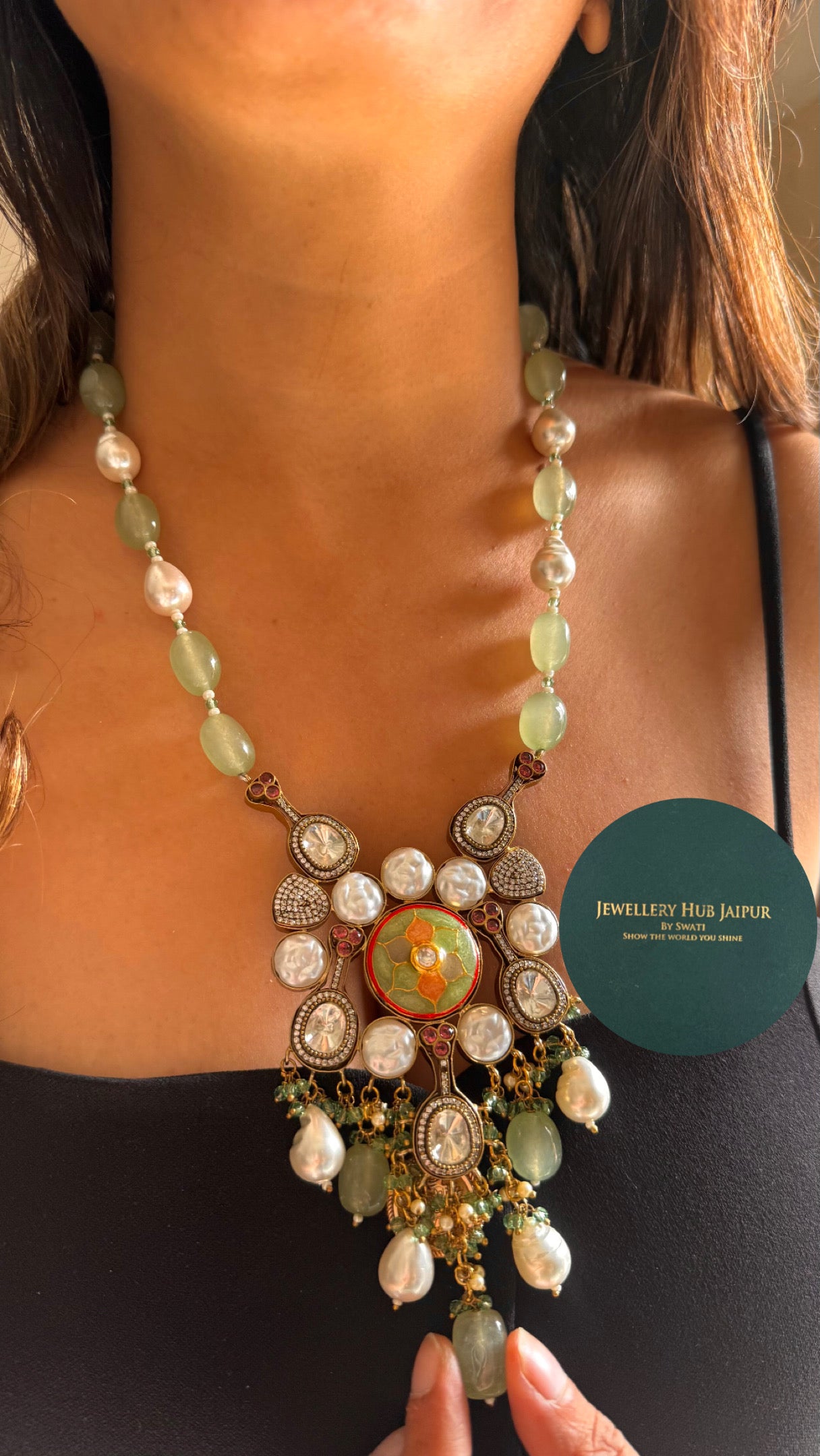 Rajwada long necklace