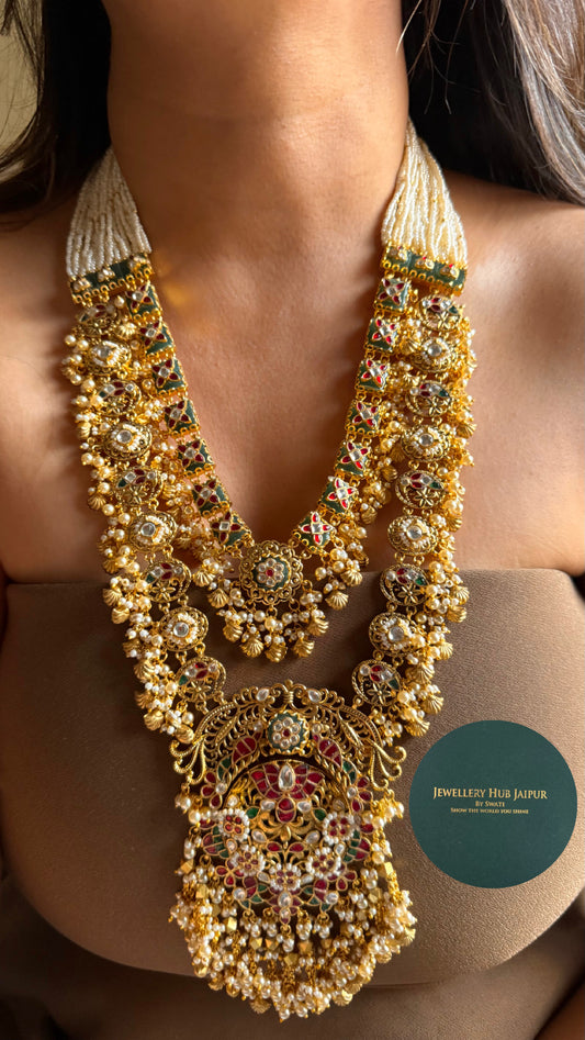 Ranisa inspired bridal heritage raani haar