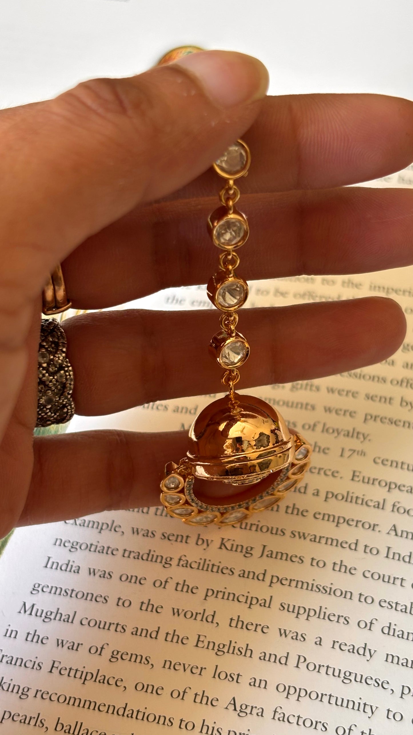 Polki chandbali Borla