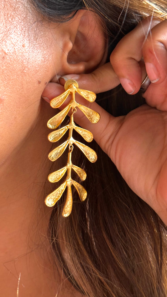 24kt Dubai Gold inspired leaf