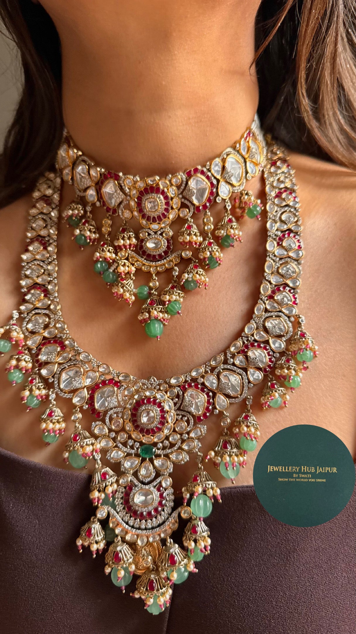 Vintage bridal combo set