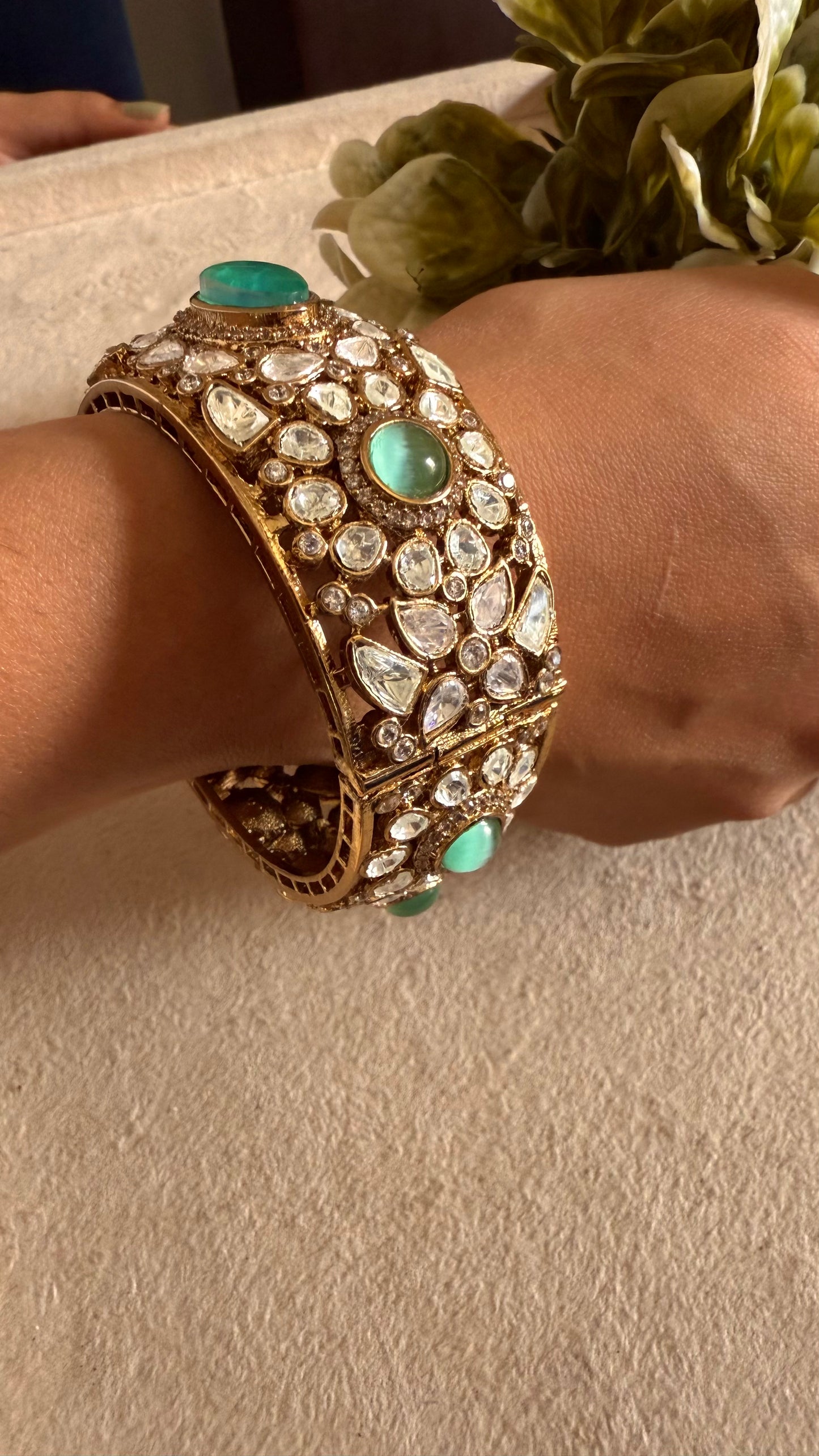 Mint doublet openable bangle