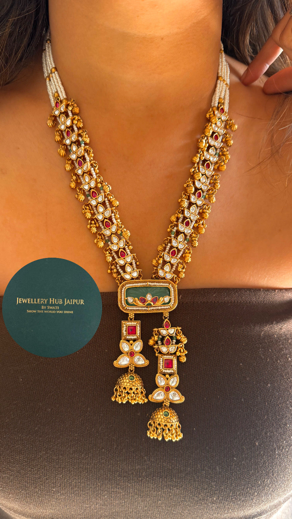 Royal nakashee heritage rajwada necklace