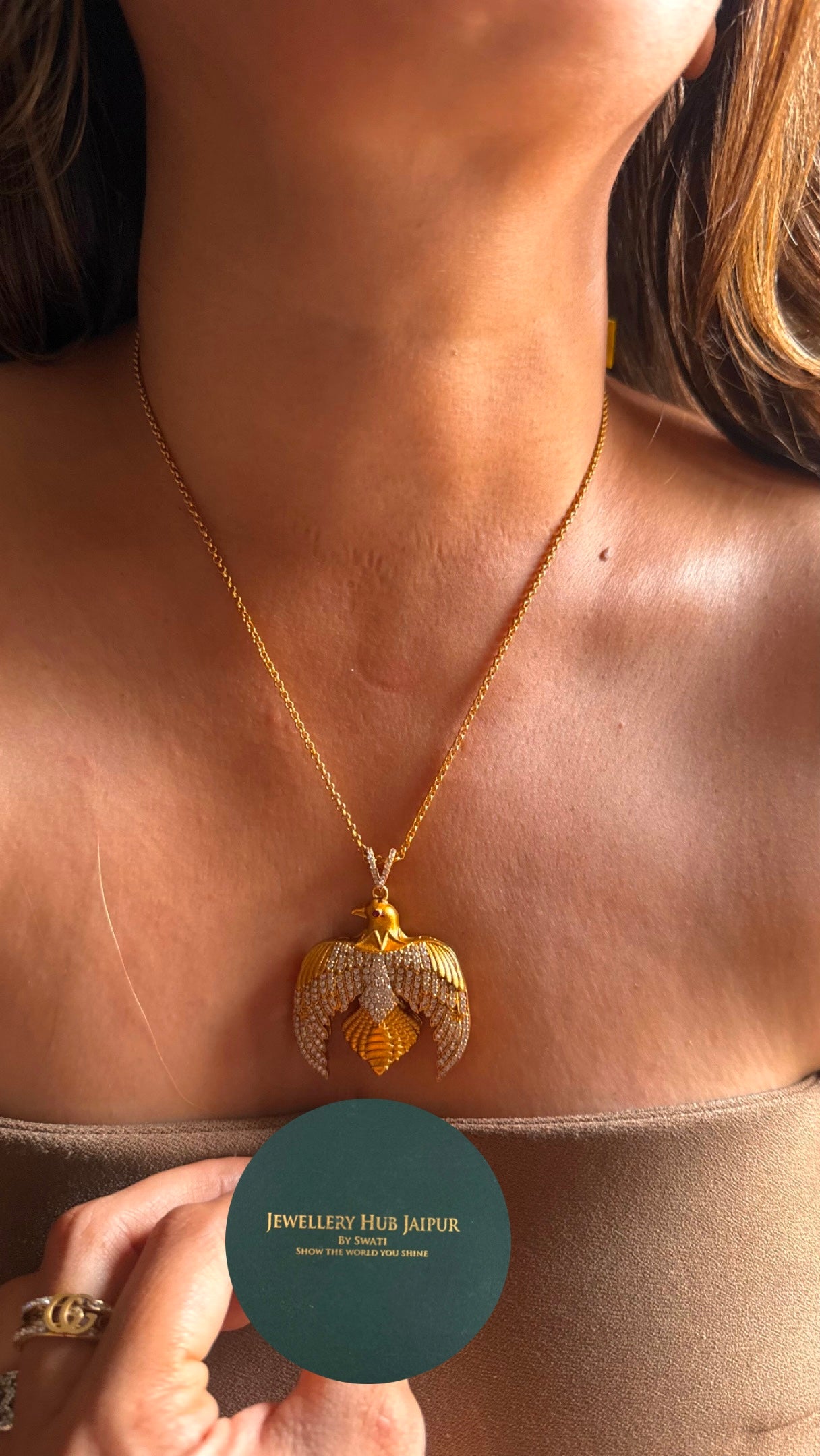 Designer Baaj pendant set