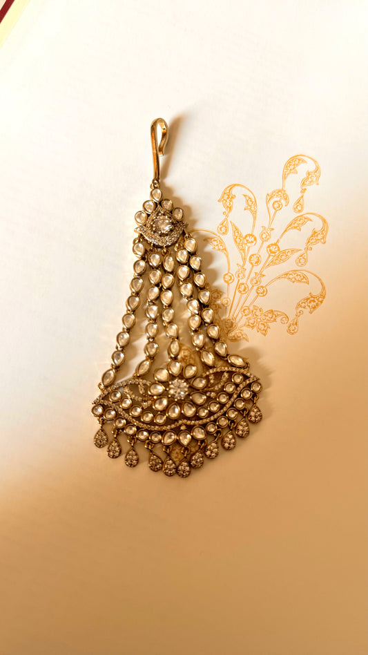 Moissanite victorian paasa