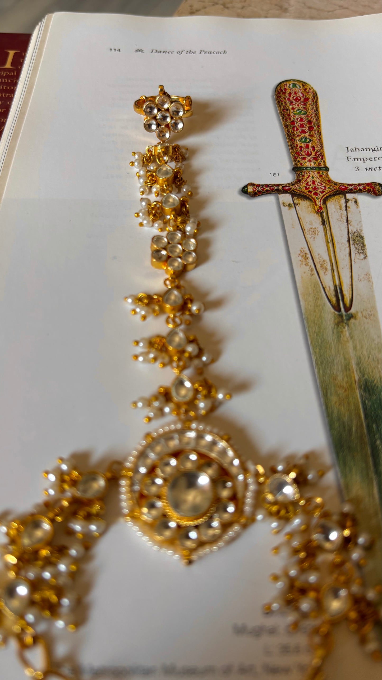 Real Kundan heritage hathphool