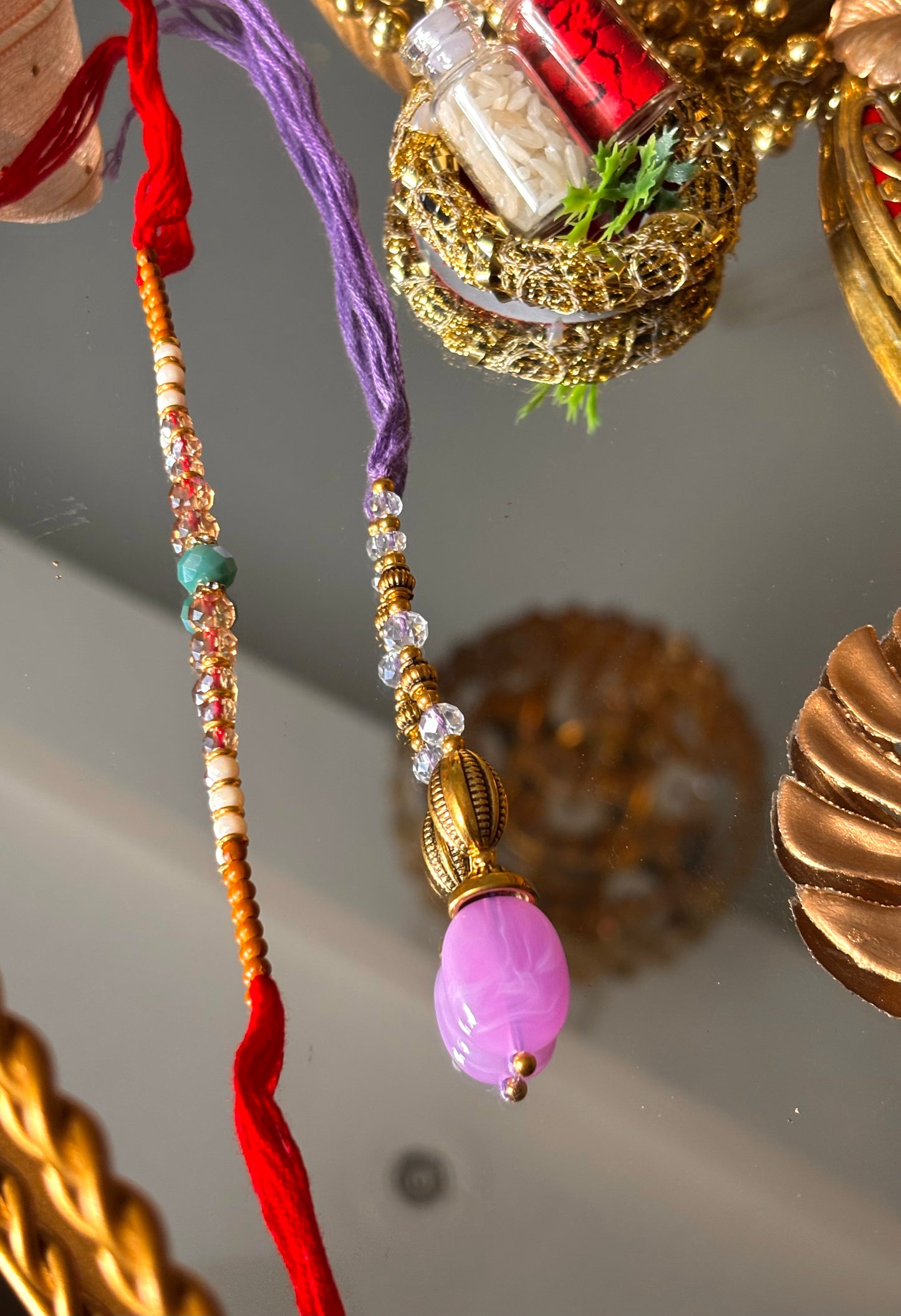 Bhaiya bhabi lumba rakhi ( shipping will be extra )